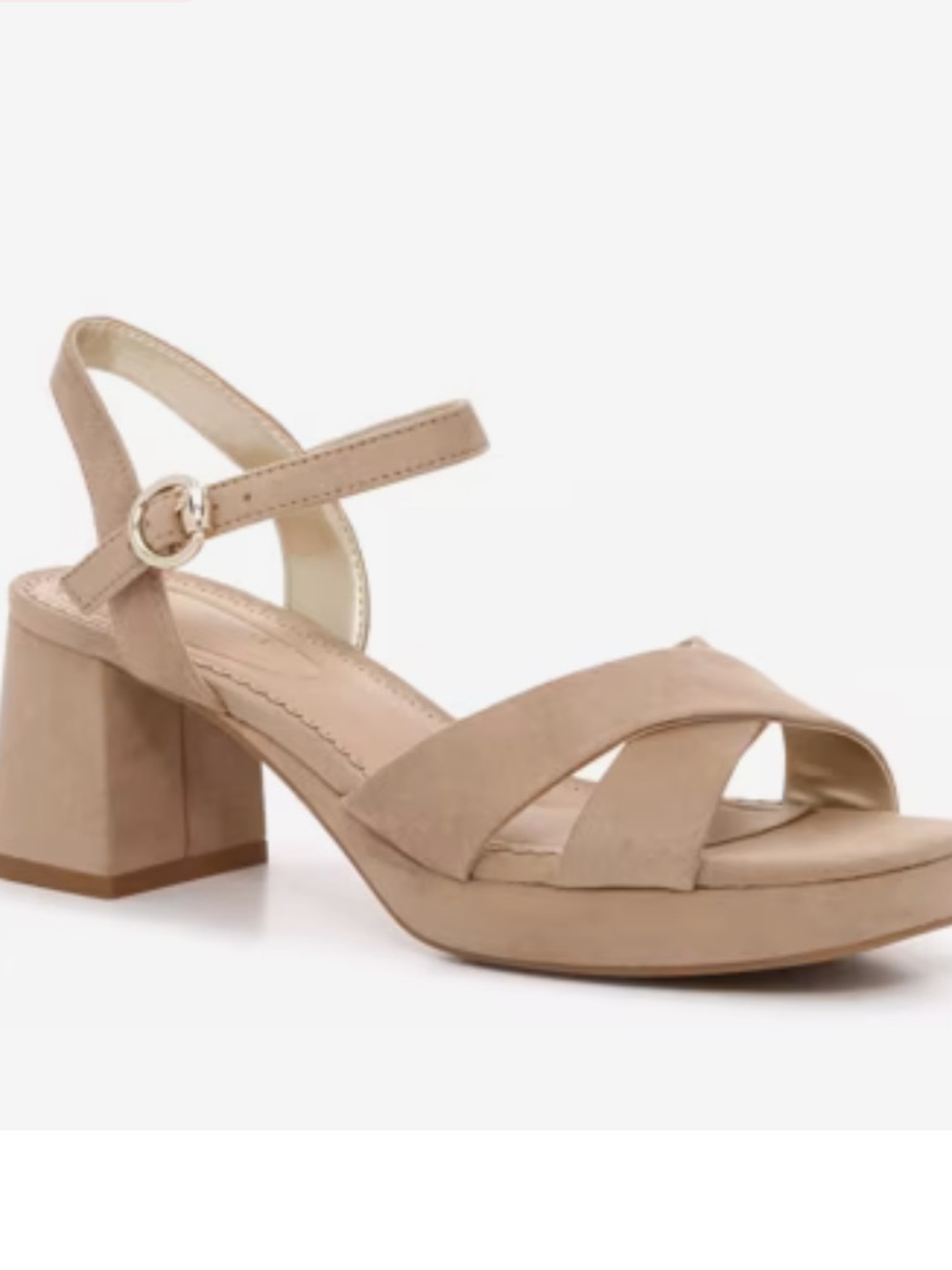 Kelly & Katie Liliena Platform Sandal in Taupe